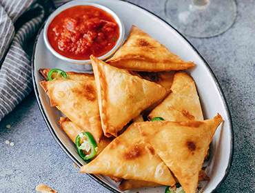 Tandoori Chaap Samosa